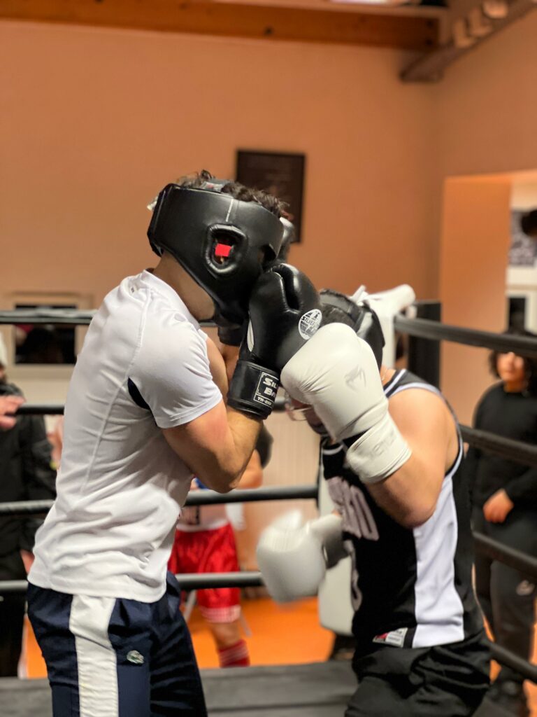 Sparring Boxe loisirs soirée fin d'année